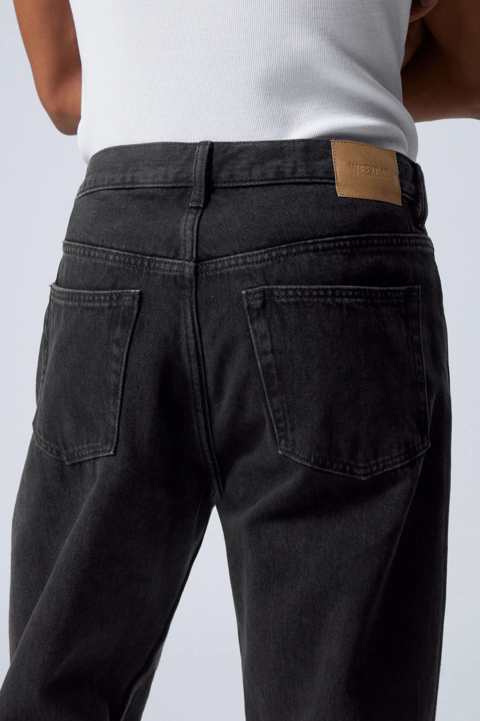 SPACE RELAXED STRAIGHT LEG JEANS|Weekday Cheap