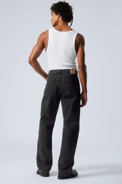 SPACE RELAXED STRAIGHT LEG JEANS|Weekday Cheap