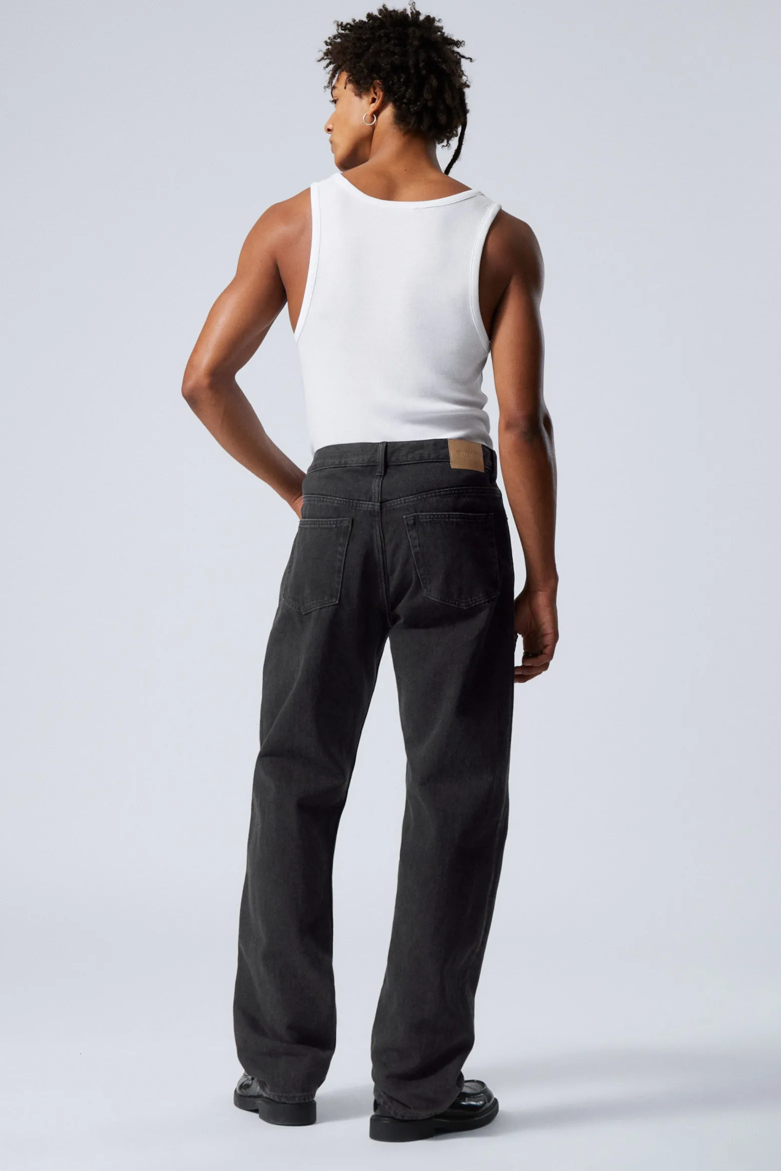 SPACE RELAXED STRAIGHT LEG JEANS|Weekday Cheap