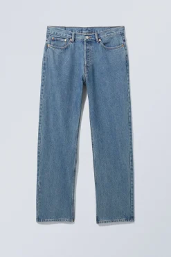 SPACE RELAXED STRAIGHT LEG JEANS|Weekday Cheap