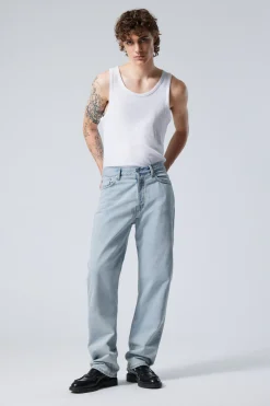 SPACE RELAXED STRAIGHT LEG JEANS|Weekday Sale