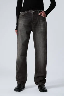 SPACE RELAXED STRAIGHT LEG JEANS|Weekday Outlet