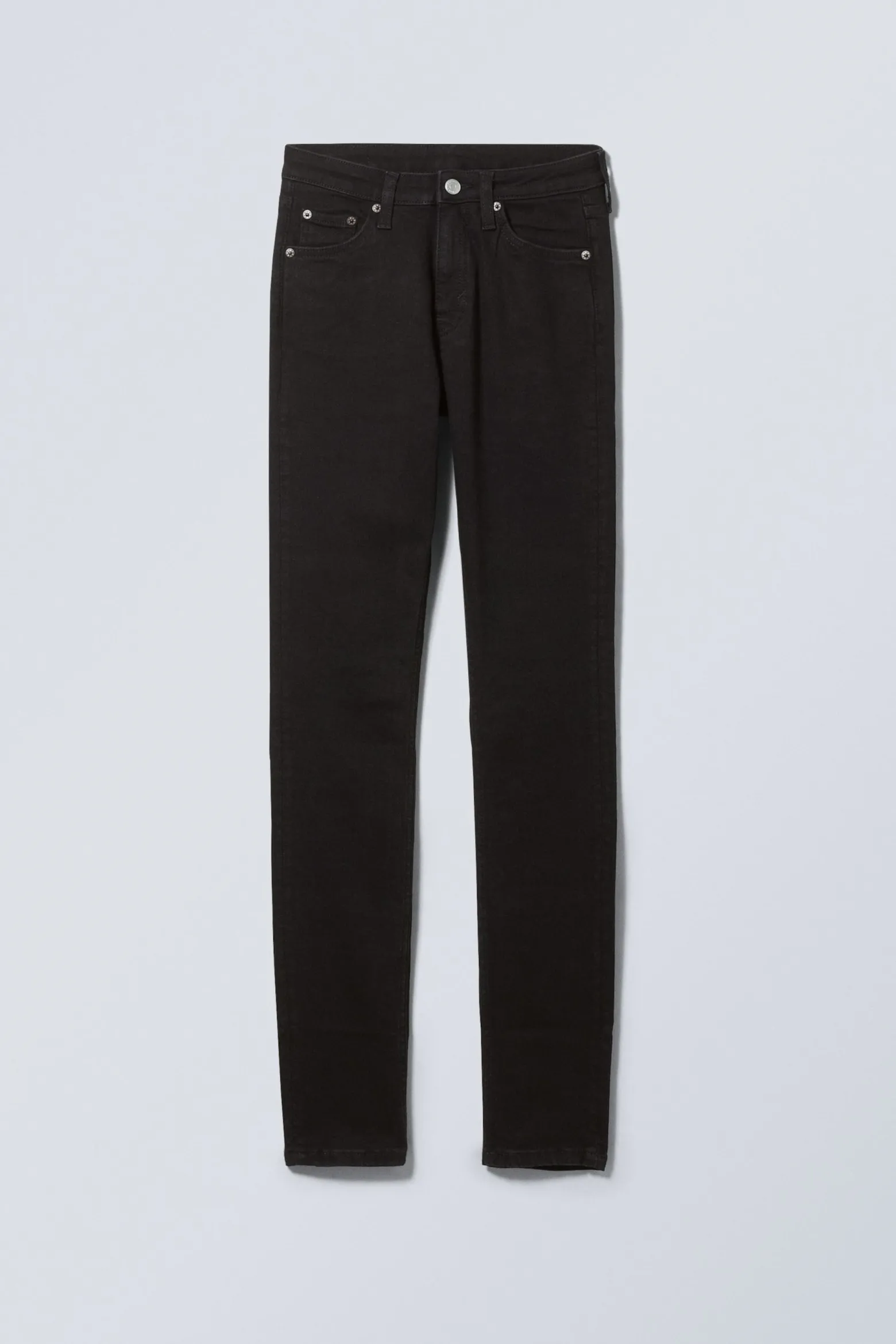 SPARE MID WAIST SKINNY LEG JEANS|Weekday Cheap