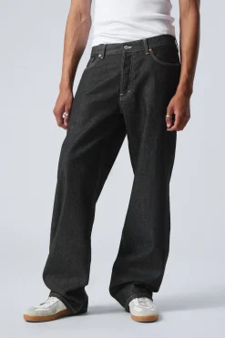 SPHERE LOW WAIST LOOSE STRAIGHT LEG JEANS|Weekday Best