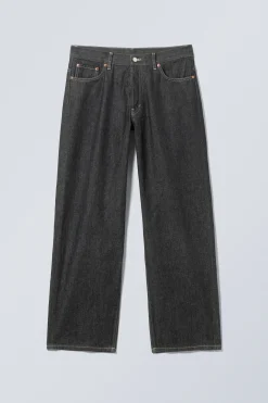 SPHERE LOW WAIST LOOSE STRAIGHT LEG JEANS|Weekday Best