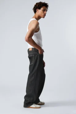 SPHERE LOW WAIST LOOSE STRAIGHT LEG JEANS|Weekday Best