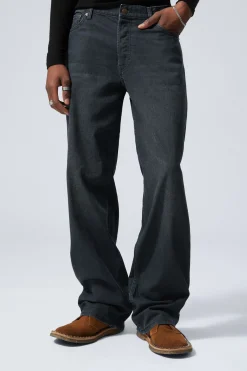 SPHERE LOW WAIST LOOSE STRAIGHT LEG JEANS|Weekday Cheap
