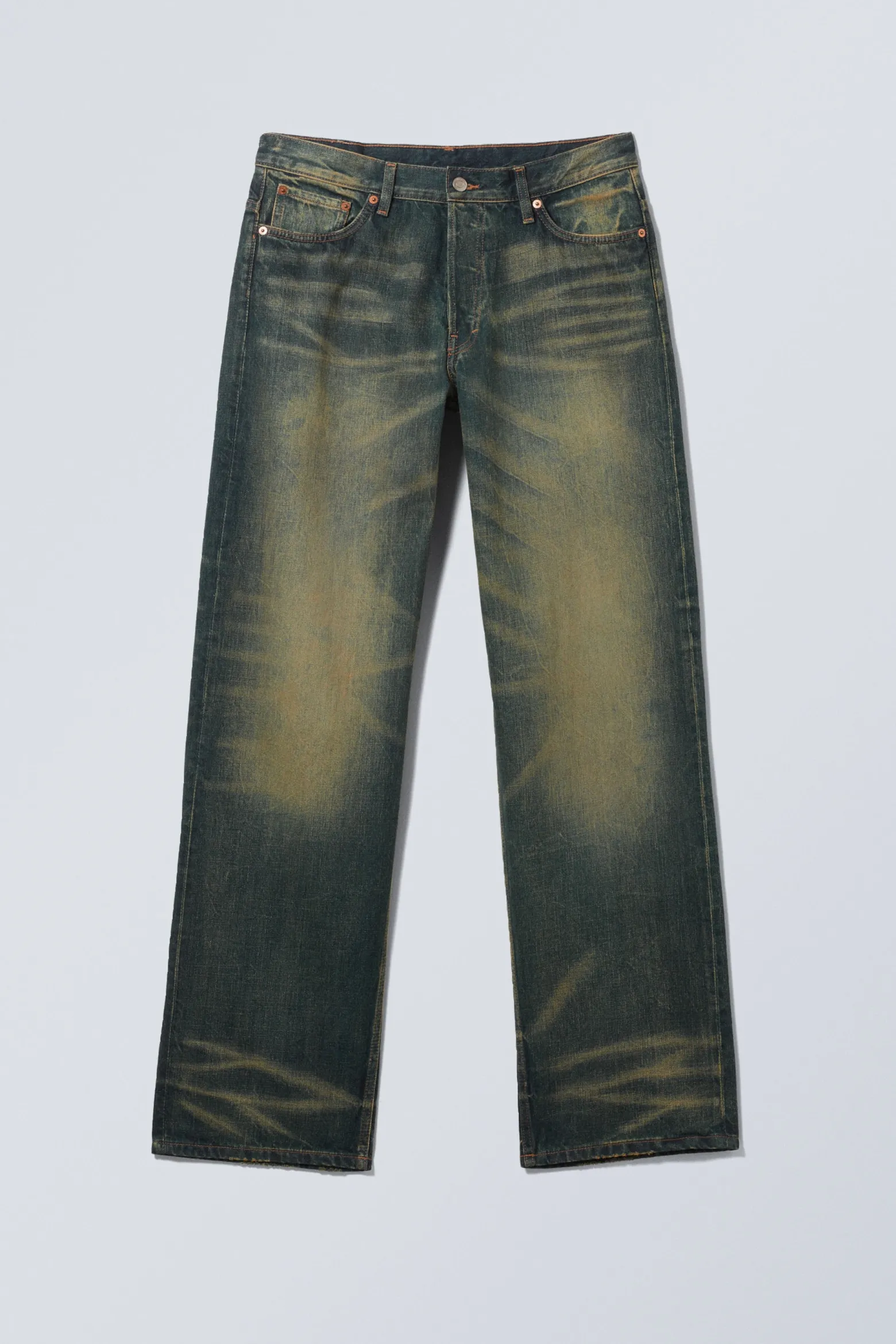 SPHERE LOW WAIST LOOSE STRAIGHT LEG JEANS|Weekday Online