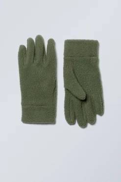 SPORTLICHE FLEECE-HANDSCHUHE|Weekday Fashion
