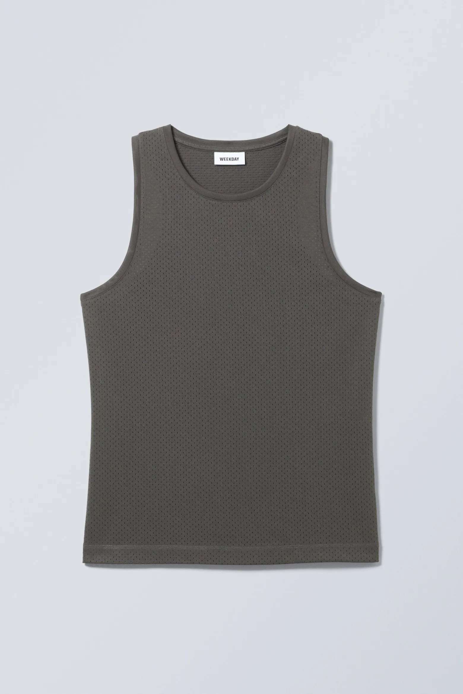 SPORTLICHES TANKTOP AUS MESH|Weekday Shop