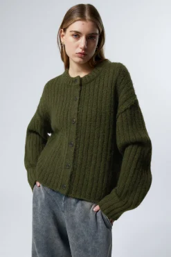 STRICKJACKE MIT ENTSPANNTER PASSFORM|Weekday Best Sale