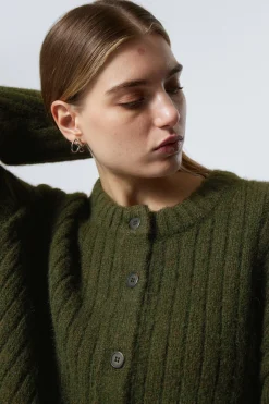 STRICKJACKE MIT ENTSPANNTER PASSFORM|Weekday Best Sale