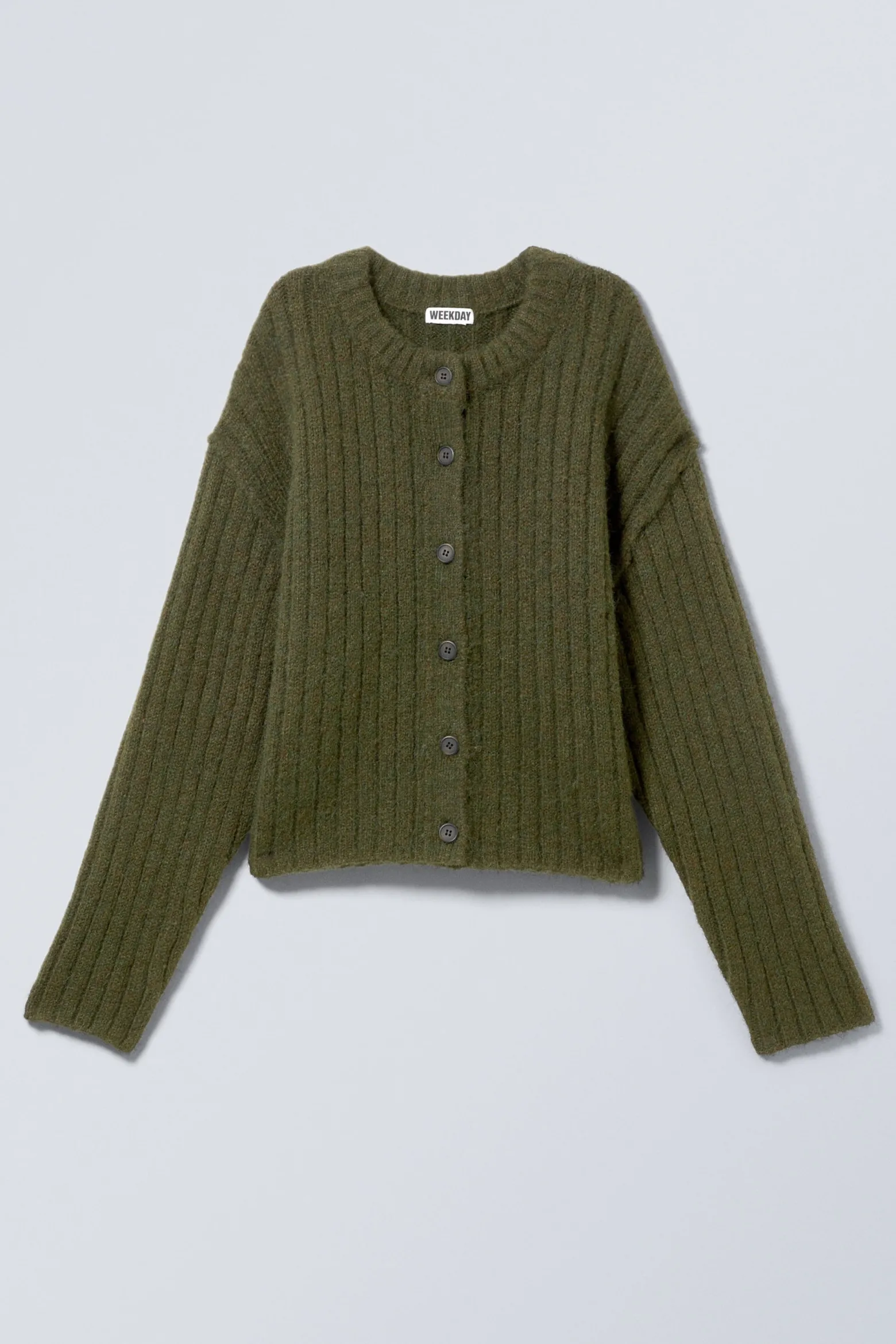 STRICKJACKE MIT ENTSPANNTER PASSFORM|Weekday Best Sale