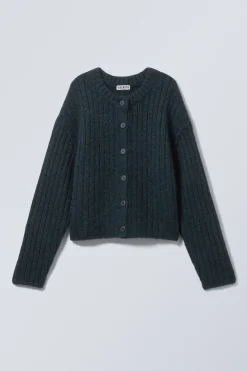 STRICKJACKE MIT ENTSPANNTER PASSFORM|Weekday Cheap