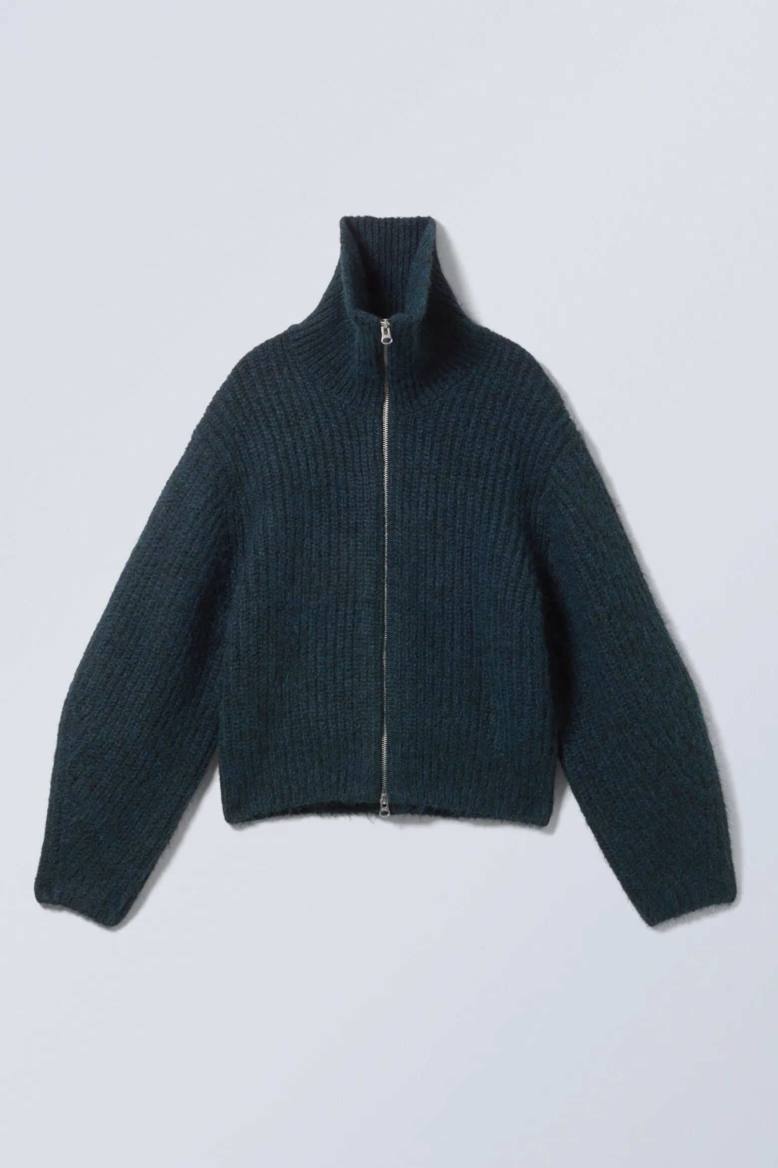 STRICKJACKE MIT REISSVERSCHLUSS BEA|Weekday New
