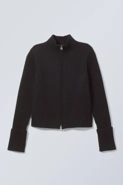 STRICKJACKE MIT REISSVERSCHLUSS WINONA|Weekday Best Sale
