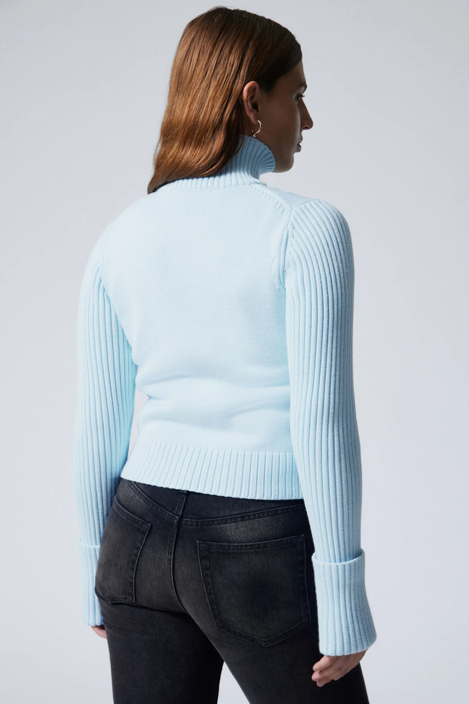 STRICKJACKE MIT REISSVERSCHLUSS WINONA|Weekday Best