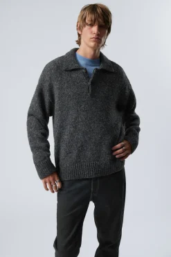 STRICK-POLOPULLOVER BOBBY MIT LOCKERER PASSFORM|Weekday Best Sale