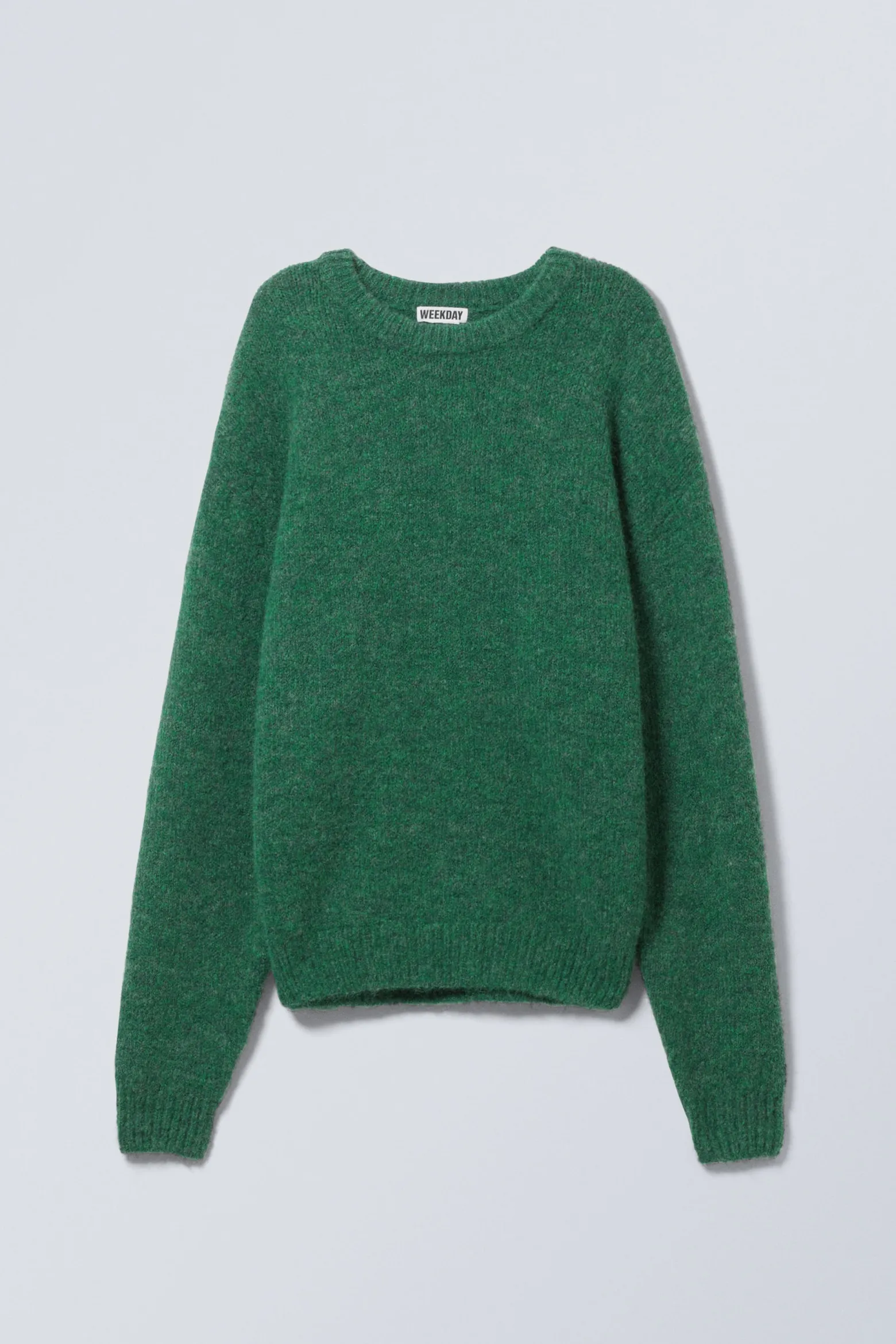 STRICKPULLOVER AUS EINER WOLLMISCHUNG|Weekday Cheap
