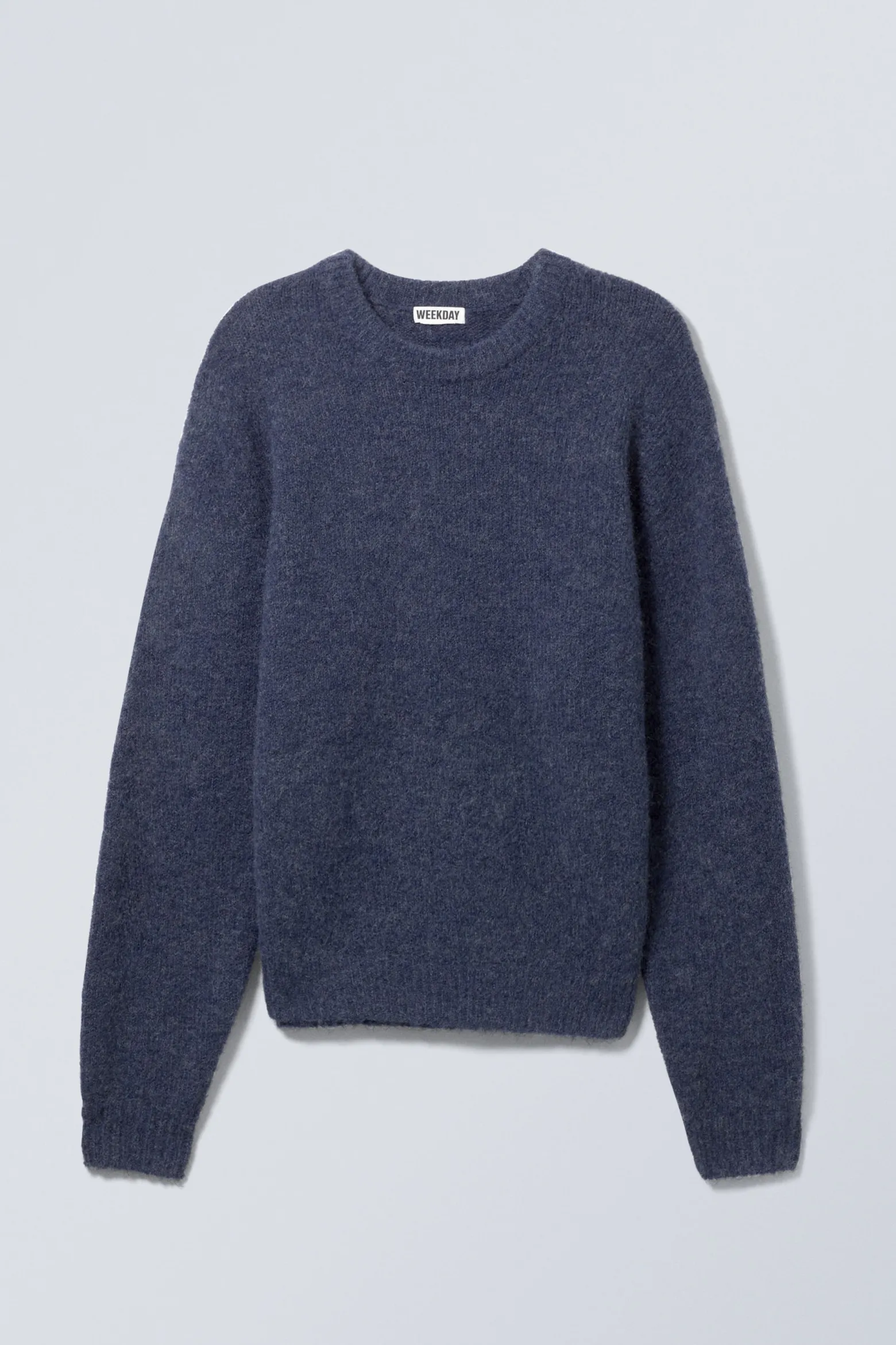STRICKPULLOVER AUS EINER WOLLMISCHUNG|Weekday New