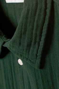 STRUKTURIERTES OVERSIZED-KURZARMHEMD|Weekday Shop