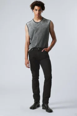 SUNDAY SLIM TAPERED LEG JEANS|Weekday Cheap