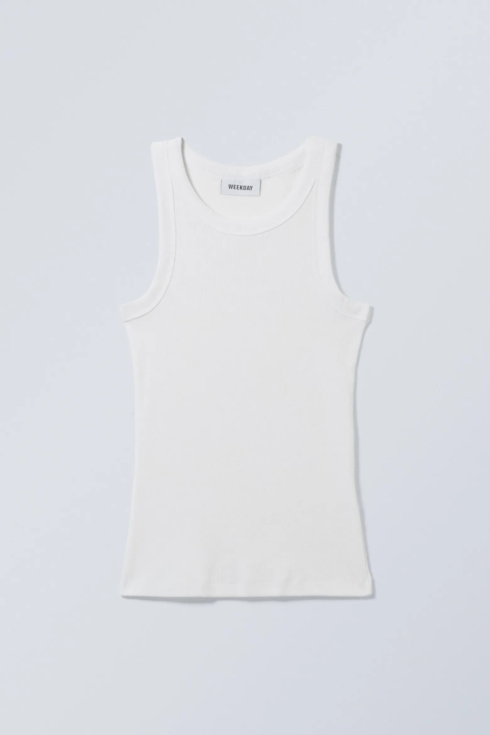 TAILLIERTES GERIPPTES TANKTOP|Weekday Clearance