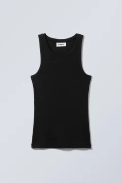 TAILLIERTES GERIPPTES TANKTOP|Weekday New