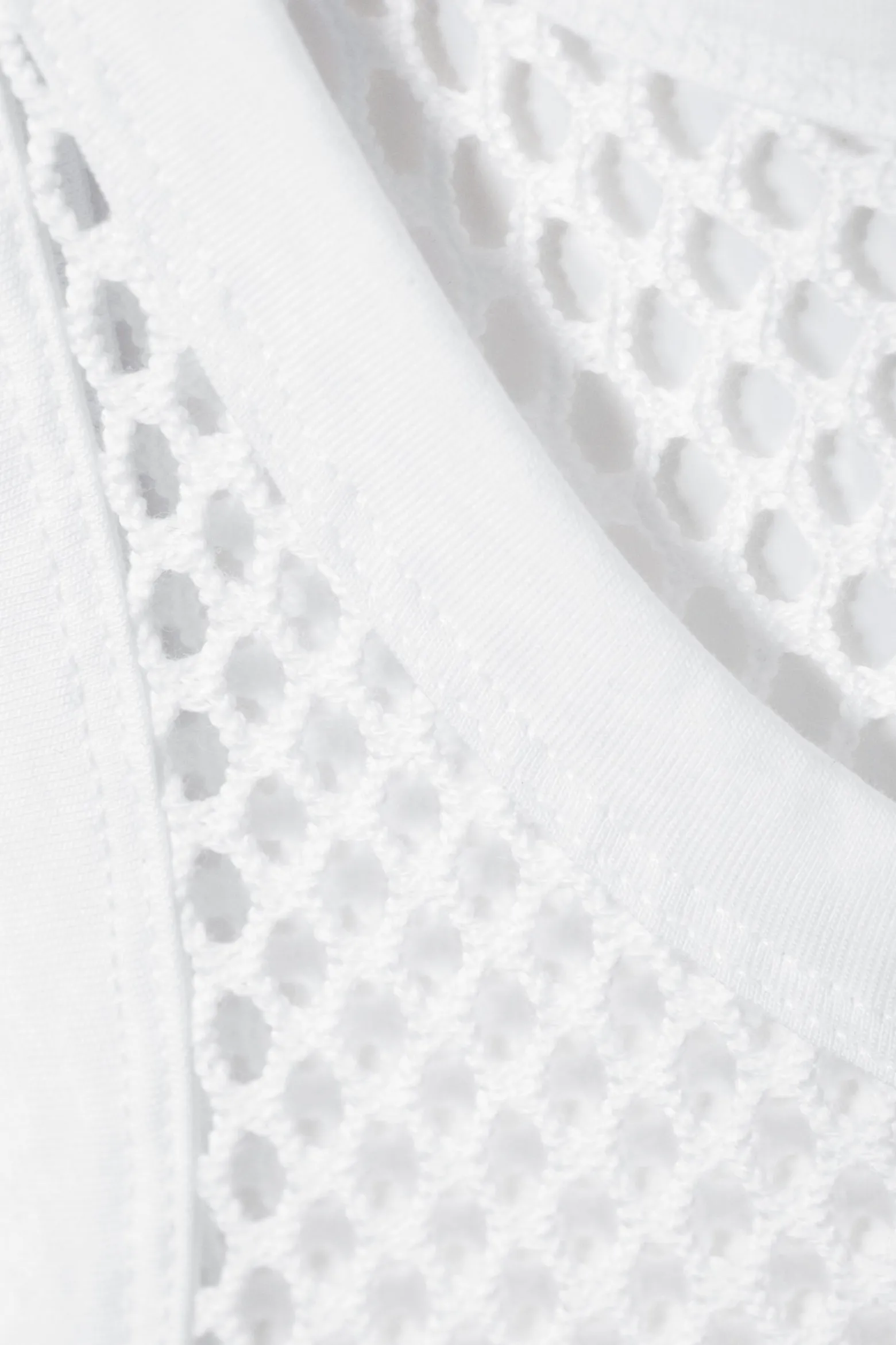 TANKTOP AUS NETZSTOFF|Weekday Online