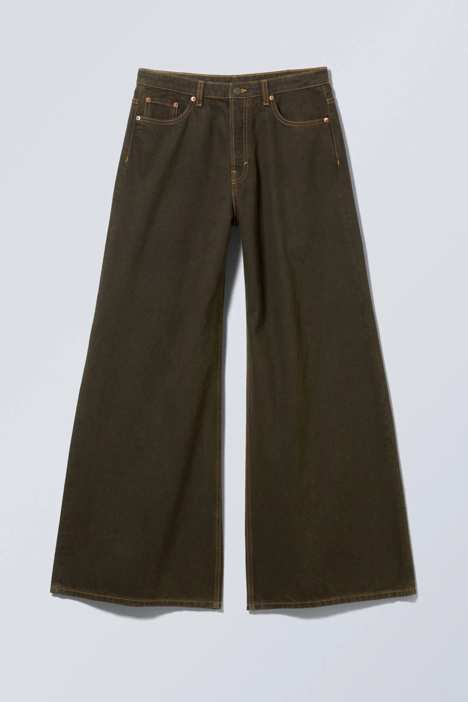 TELESCOPE – WEITE JEANS MIT NIEDRIGEM BUND|Weekday Sale