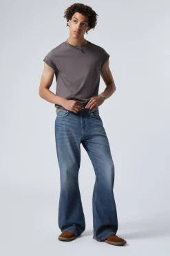 TIME LOOSE BOOTCUT LEG JEANS|Weekday Best Sale