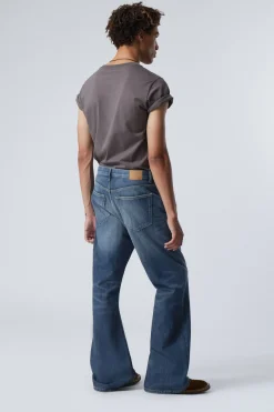 TIME LOOSE BOOTCUT LEG JEANS|Weekday Best Sale