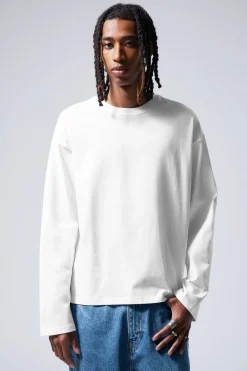 TOLLES LONGSLEEVE IN BOXY-PASSFORM|Weekday Fashion