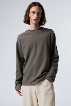 TOLLES LONGSLEEVE IN BOXY-PASSFORM|Weekday New