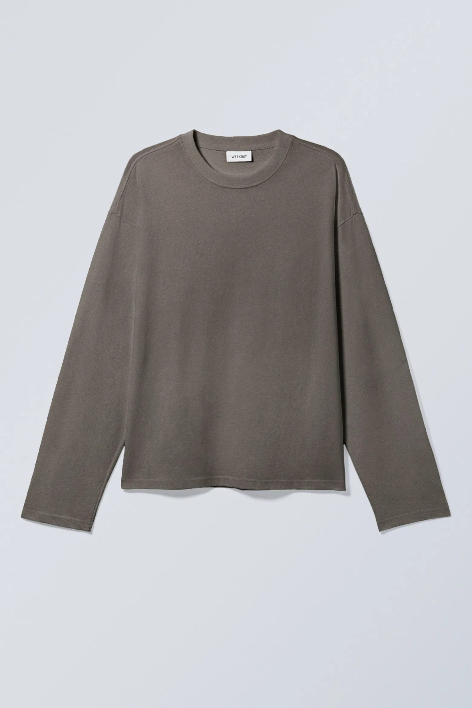 TOLLES LONGSLEEVE IN BOXY-PASSFORM|Weekday New
