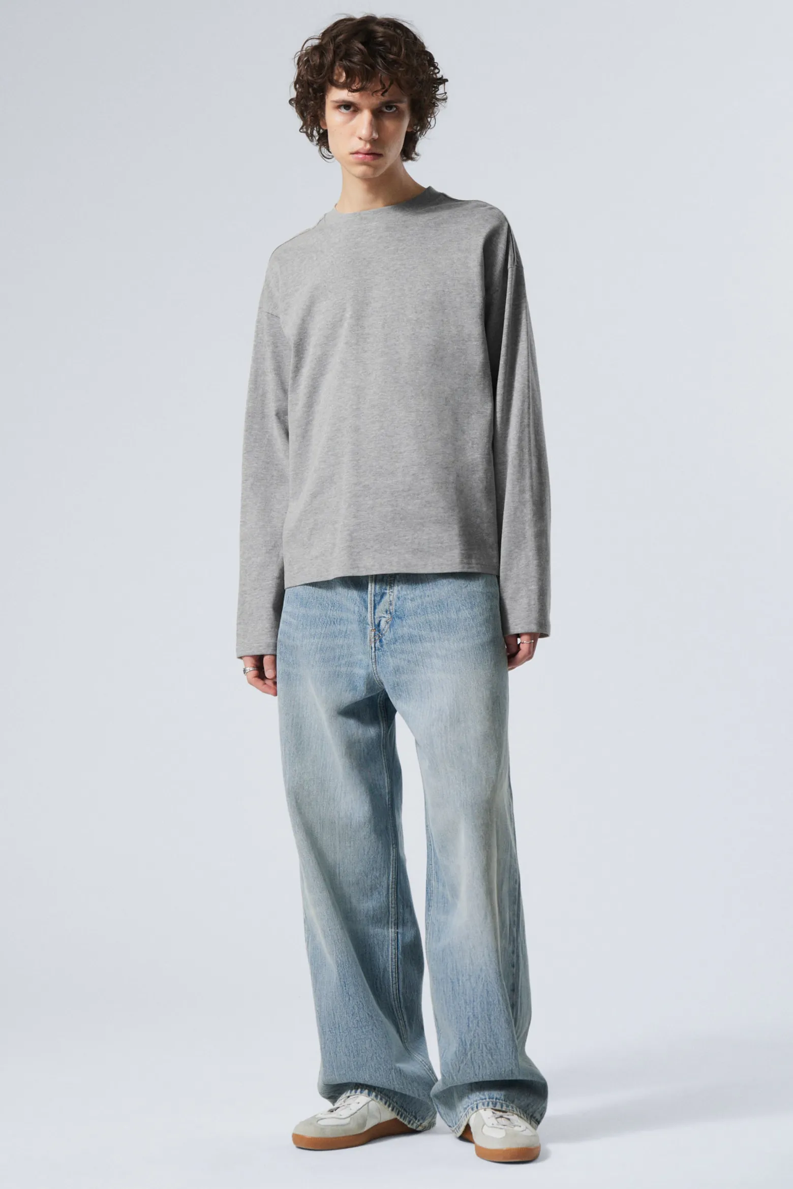 TOLLES LONGSLEEVE IN BOXY-PASSFORM|Weekday Best