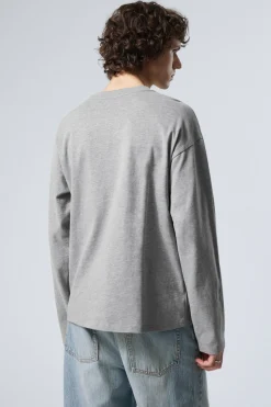 TOLLES LONGSLEEVE IN BOXY-PASSFORM|Weekday Best