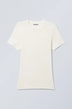 TRANSPARENTES RIPP-T-SHIRT|Weekday Online