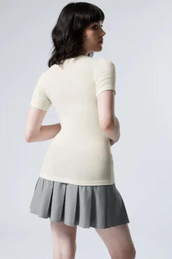 TRANSPARENTES RIPP-T-SHIRT|Weekday Online
