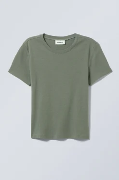 T-SHIRT IN 90ER-PASSFORM LEAN|Weekday Clearance
