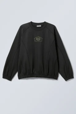 WARM-UP-SWEATSHIRT MIT LOCKERER PASSFORM|Weekday Clearance