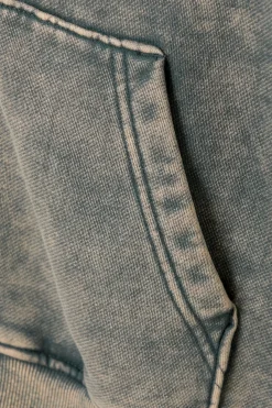 WASHED LOOSE FIT ZIP HOODIE|Weekday Discount