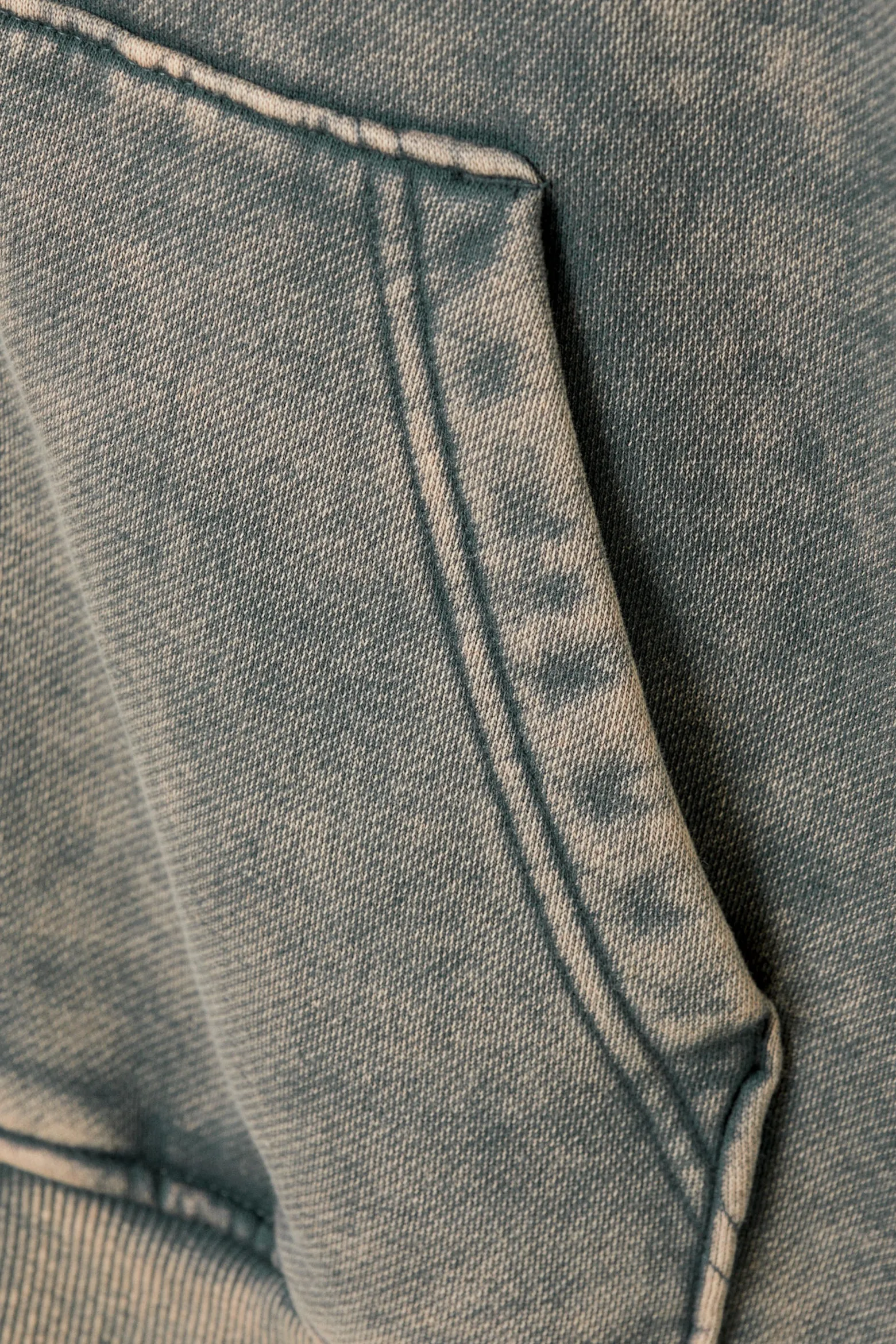 WASHED LOOSE FIT ZIP HOODIE|Weekday Discount