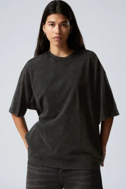 WEICHES OVERSIZED-T-SHIRT|Weekday Outlet