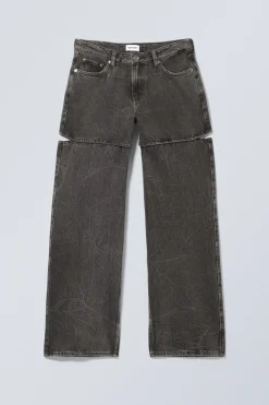 WEIT GESCHNITTENE JEANS MIT NIEDRIGER TAILLE|Weekday Discount