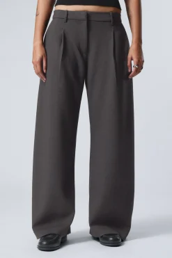 WEITE BUNDFALTENHOSE|Weekday Hot