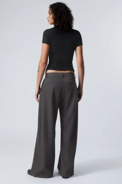 WEITE BUNDFALTENHOSE|Weekday Hot