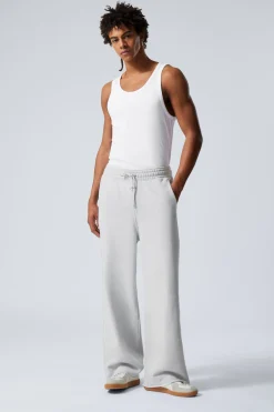 WEITE TERRY-JOGGINGHOSE "ASTRO"|Weekday Cheap