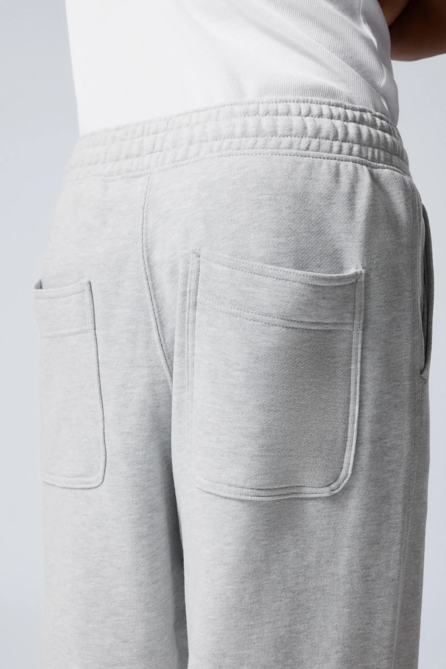 WEITE TERRY-JOGGINGHOSE "ASTRO"|Weekday Cheap