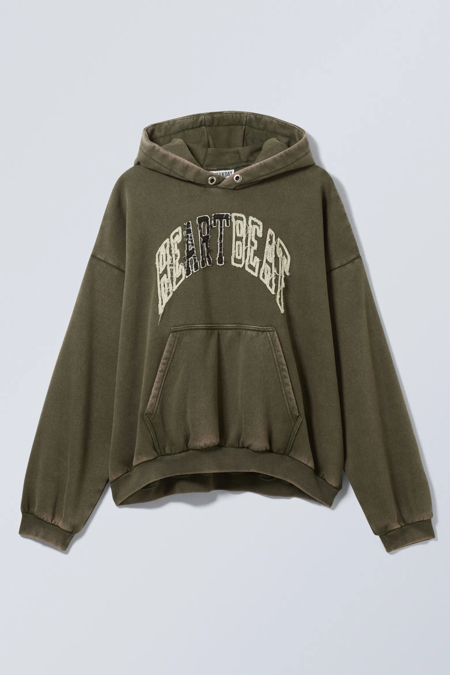 WEITER GRAPHIC-HOODIE AUS SCHWEREM STOFF|Weekday Sale